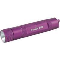 LED Mini torch Key ring Fenix E01 purple battery-powered 10 lm 14 g Violet