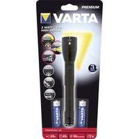 LED Torch Wrist strap Varta High Optics Light 2AA battery-powered 180 lm 107 g Black