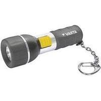 LED Mini torch Key ring Varta Mini Day light battery-powered 9 lm 39 g Black/silver