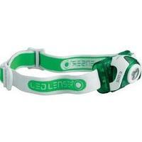 LED Headlamp LED Lenser SEO 3 battery-powered 96 g Green 6103