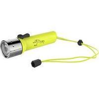 LED Diving torch Wrist strap LED Lenser D14.2 battery-powered 400 lm 233 g Neon yellow