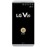 LG V20 H990 Dual Sim 64GB with 0.33mm Rounded Edges Tempered Glass Screen - Silver