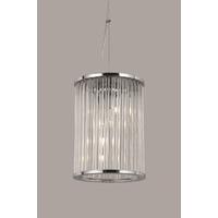 LG012171/04/CH Oklahoma 4 Light Chrome Ceiling Lantern