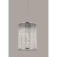 LG012171/06/CH Oklahoma 6 Light Chrome Ceiling Lantern