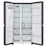 LG GSL761WBXV American Fridge Freezer in Black Ice Water A Rated