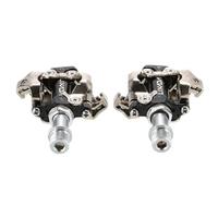 Lixada Mountain Biking Casual Touring Mountain Clipless Pedals MTB SPD Clip-in Bicycle Pedals Cleats Clips