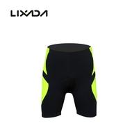 Lixada Men\'s Cycling Shorts Bike Bicycle Silica Gel Padded Short Pants