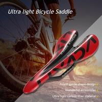Lixada Full Carbon Fiber Mountain Bike Road Bike Cycling Cushion Saddle Bicycle Seat