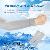 Lixada Unisex Outdoor Sports Quick-dry Breathable Arm Sleeves Sun-resistant Arm Protective Sleeves for Bicycle Cycling & Running