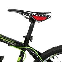Lixada Black Glossy Full Carbon Fiber Super Lightweight MTB Mountain Bike Road Bike Cycling Hollow Saddle Bicycle Seat 275*143mm 120g