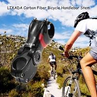 lixada carbon fiber mtb bicycle bike handlebar stem 90100110120130mm 3 ...