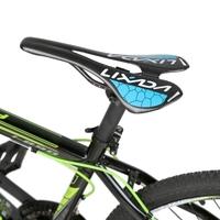 Lixada Black Glossy Full Carbon Fiber Super Lightweight MTB Mountain Bike Road Bike Cycling Hollow Saddle Bicycle Seat 275*143mm 120g