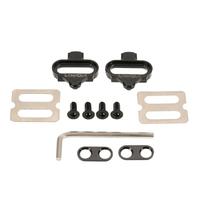 Lixada Bicycle Mountain Cleat Biking MTB Cleat Set Clips Kit W/Hardware Nuts Clip-in Cleats for Shimano SPD Pedals