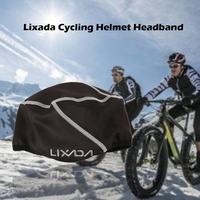 Lixada Winter Cycling Helmet Liner Headband Fleece Thermal Outdoor Sports Hiking Skiing Bike Bicycle Hood Hat Cap with Ear Cover