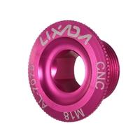 Lixada 1pc M18/M20 Bike Bicycle MTB Mountain Bike Crank Bolt Hollow Fixing Crank Arm Bolt Cap Screw Aluminum Alloy