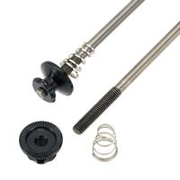 Lixada 2Pcs Ultralight Bicycle Skewers Quick Release Titanium Axle QR Hub Skewer