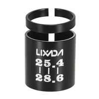 Lixada Bicycle Stem Fork Shim Aluminum Alloy Fork Steerer Tube Adapter 25.4mm to 28.6mm