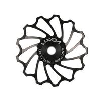 Lixada MTB Road Bike Ceramic Pulley 7075 Aluminum Alloy Rear Derailleur 11T Guide Cycling Ceramics Bearing Jockey Wheel