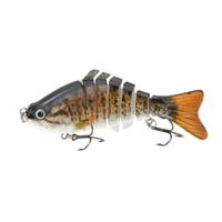 lixada 10cm4 155g bionic multi jointed fishing lure sun fish lifelike  ...