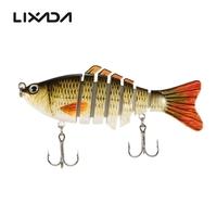 lixada 10cm4 155g bionic multi jointed fishing lure sun fish lifelike  ...