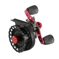 Lightweight 2.6:1 Gear Ratio Fishing Raft Fishing Ice Reel Fly Reel Wheel Right/Left Hand Aluminum Alloy Reel Smooth Release Star Drag Fishing Tackles