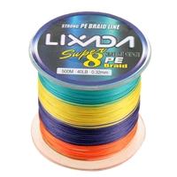 lixada 500m super strong multifilament polyethylene braided fishing li ...