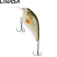 lixada 75mm13g crank fishing lure hard bait with hooks fishing metal b ...