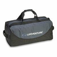 LifeVenture Expedition Duffle bag- 100 litre Black / Blue