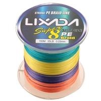 lixada 100m super strong multifilament polyethylene braided fishing li ...