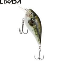 lixada 75mm13g crank fishing lure hard bait with hooks fishing metal b ...