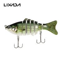 lixada 10cm4 155g bionic multi jointed fishing lure sun fish lifelike  ...