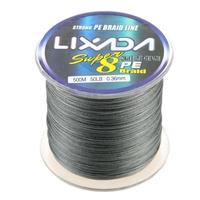 Lixada 500M Super Strong Multifilament Polyethylene Braided Fishing Line 25LB to 60LB