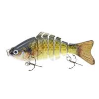 lixada 10cm4 155g bionic multi jointed fishing lure sun fish lifelike  ...