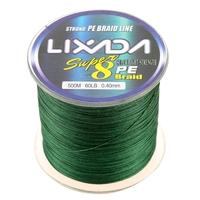 Lixada 500M Super Strong Multifilament Polyethylene Braided Fishing Line 25LB to 60LB