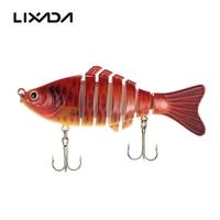 lixada 10cm4 155g bionic multi jointed fishing lure sun fish lifelike  ...