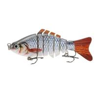 lixada 10cm4 155g bionic multi jointed fishing lure sun fish lifelike  ...