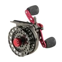 Lightweight 2.6:1 Gear Ratio Fishing Raft Fishing Ice Reel Fly Reel Wheel Right/Left Hand Aluminum Alloy Reel Smooth Release Star Drag Fishing Tackles