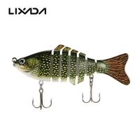 lixada 10cm4 155g bionic multi jointed fishing lure sun fish lifelike  ...