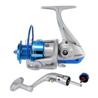 Lixada 8BB Ball Bearings Left/Right Interchangeable Collapsible Handle Fishing Spinning Reel ST4000 5.1:1