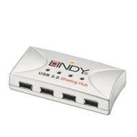 Lindy 4 Port USB 2.0 Sharing Hub