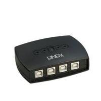 Lindy 4 Port USB 2.0 AutoSwitch