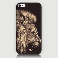 lions head pattern back case for iphone 6