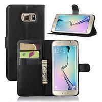 Litchi Grain Flip Leather Wallet Case Stand Cover for Samsung Galaxy S6 Edge Plus/S6 Edge/S6/S5/S4/S3