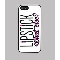 lipstick what else? fuchsia + wh...