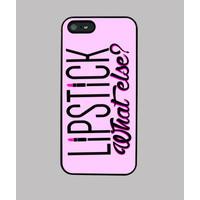 lipstick what else? fuchsia pink...