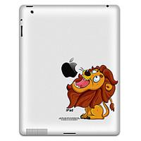 Lion Pattern Protective Sticker for iPad 1, iPad 2 , iPad 3 and The New iPad