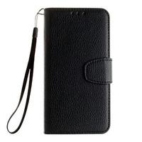 Litchi Grain Wallet Stand Shell Cover PU Leather With Cash Card Holder Phone Case For Samsung J120/J3/J510/J710/J1/J5/J7