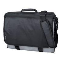 Lightpak WAVE Polyester Messenger Bag (Black/Grey)