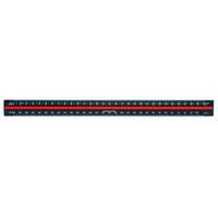 LINEX ALUMINIUM TRISCALE 30CM BLACK H382