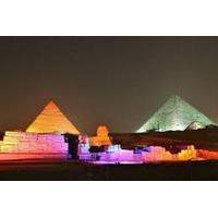 Light and Sound Show at the Pyramids and Sphinx with Private Transfer